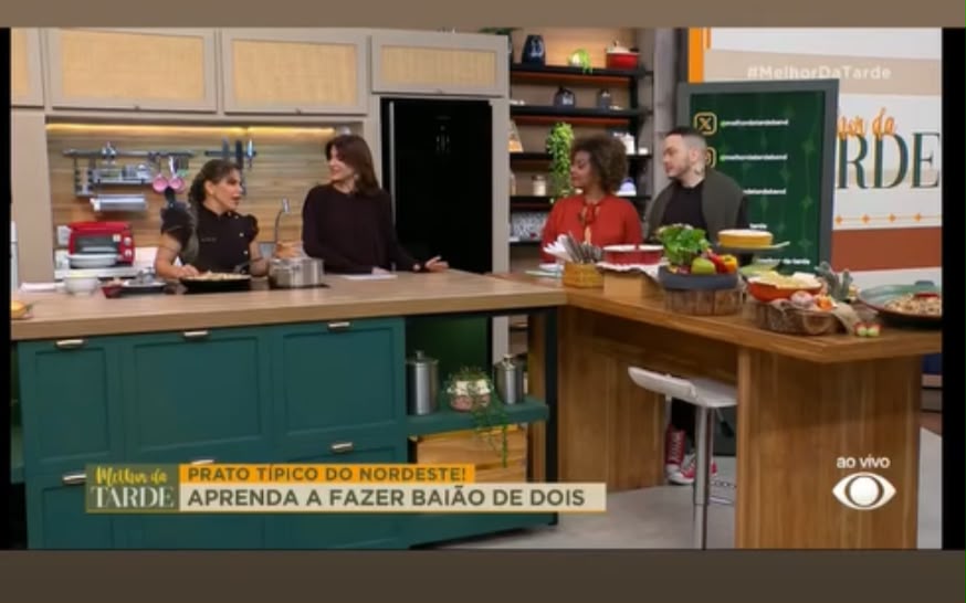 Lilia Lima com celebridade