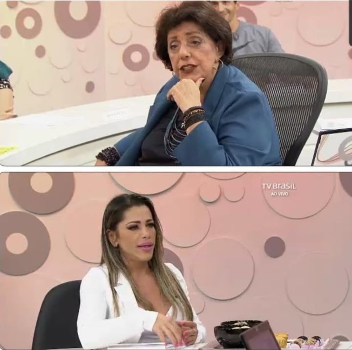 Lilia Lima com celebridade